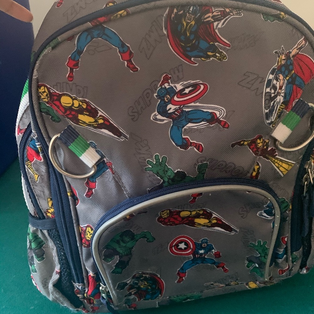 Super heroes kids backpack